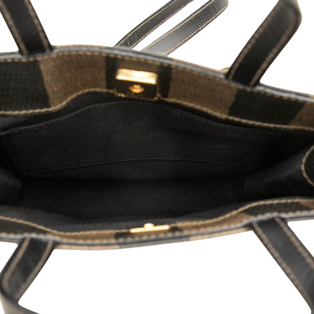 Fendi Pequin Sac à dos Mini Toile enduite