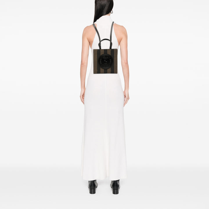 Fendi Pequin Sac à dos Mini Toile enduite