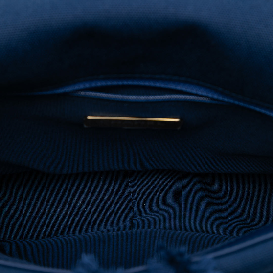 Chanel Medium Toile et Cotton 19 à rabat