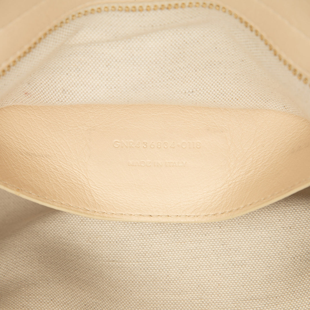 Saint Laurent Baby Raffia Monogram Downtown Cabas