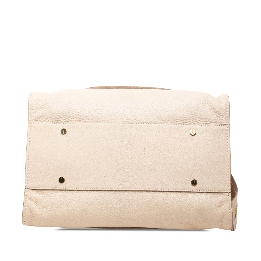 Chloé Sac à main Everston Moyen Marron – vue 3 – GABY PARIS