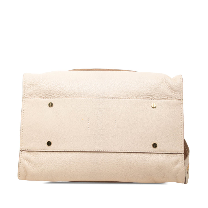 Chloé Sac à main Everston Moyen Marron – vue 3 – GABY PARIS