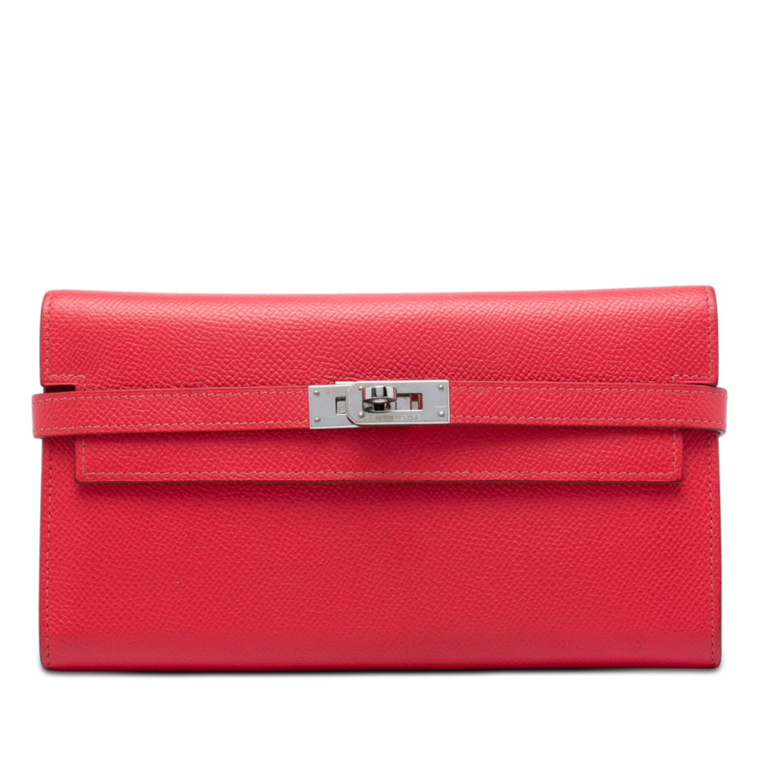 Hermès Mysore Kelly Longue Portefeuille Cuir Epsom