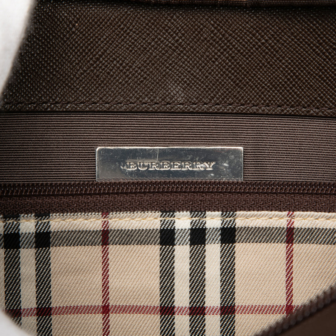 Burberry Cabas Marron – vue 5 – GABY PARIS