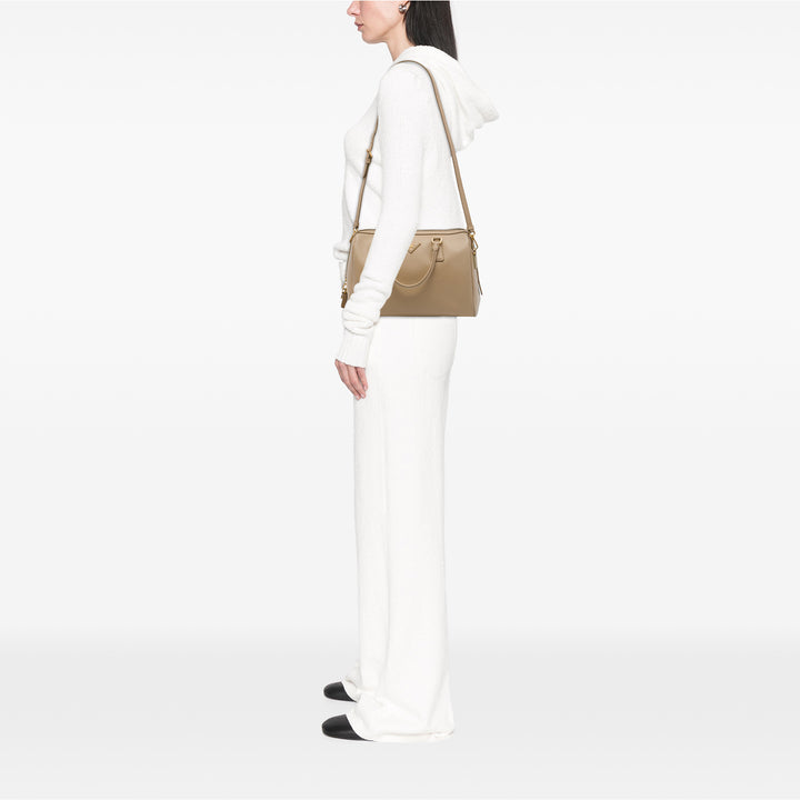 Prada Lux Bowler Sac Saffiano Beige – vue 6 – GABY PARIS