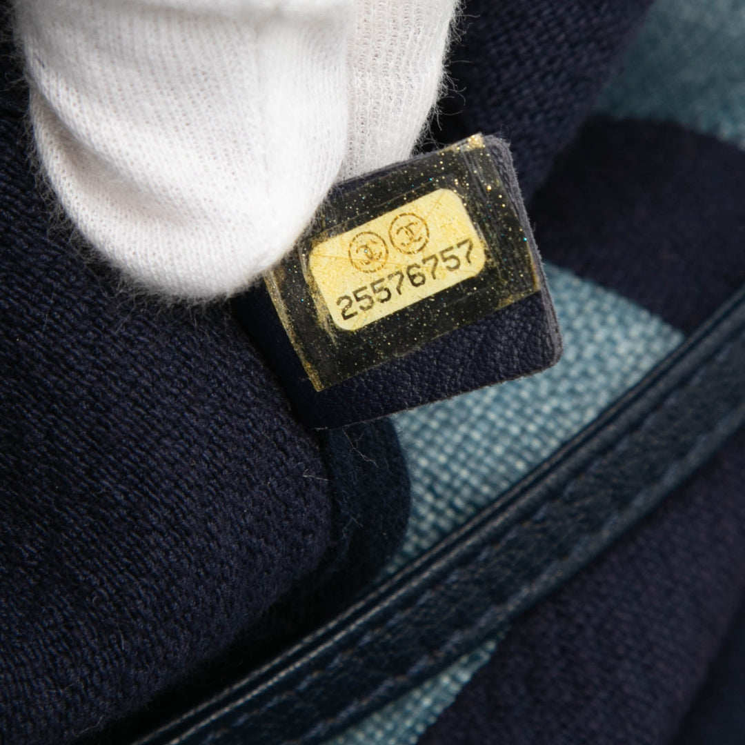 Chanel Large Toile Logo Deauville Shopping Cabas