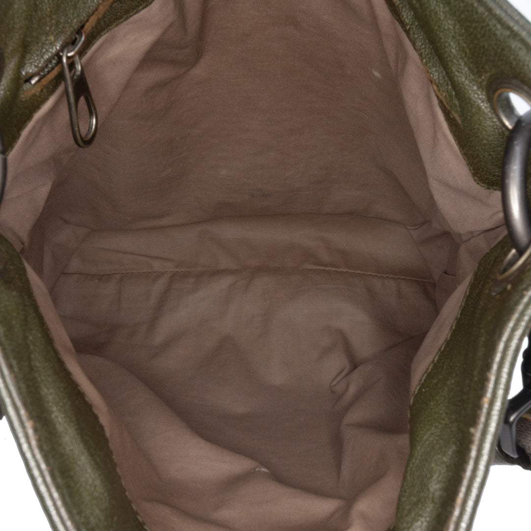 Bottega Veneta Nappa Intrecciato Crossbody Vert – GABY PARIS Authentique
