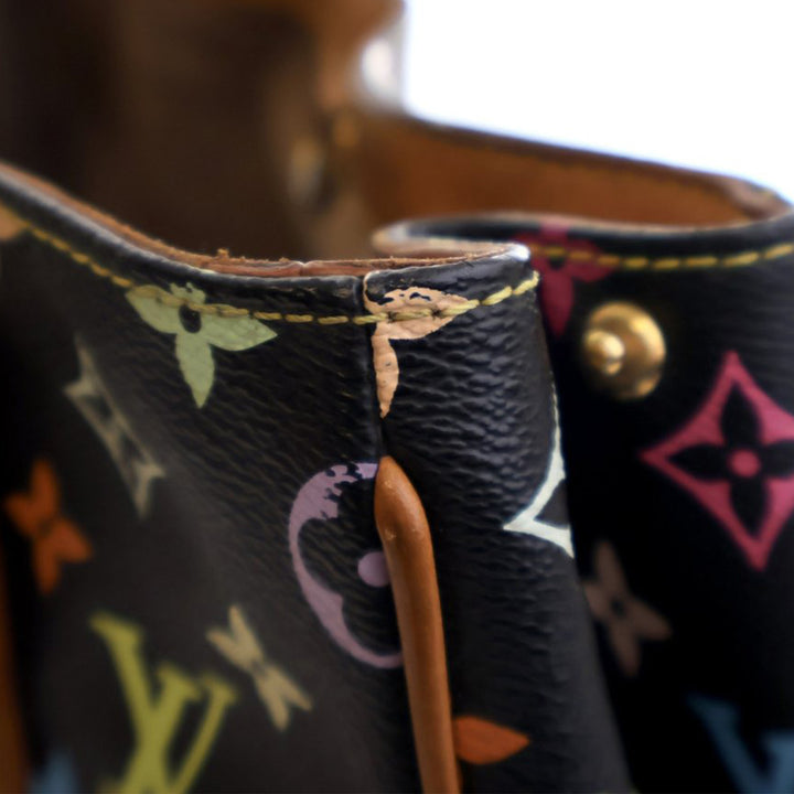 Monogram Multicolore Aurelia MM Black - Gaby Paris