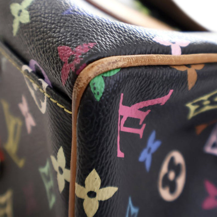 Monogram Multicolore Aurelia MM Black - Gaby Paris