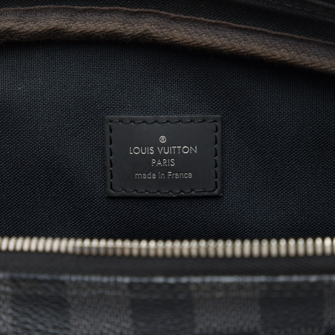 Louis Vuitton Porte Documents Voyage PM Damier Graphite Noir – vue 5 – GABY PARIS