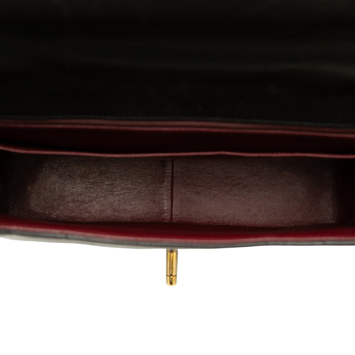 Chanel Mademoiselle Kelly sac à Cuir d'agneau Noir – vue 4 – GABY PARIS