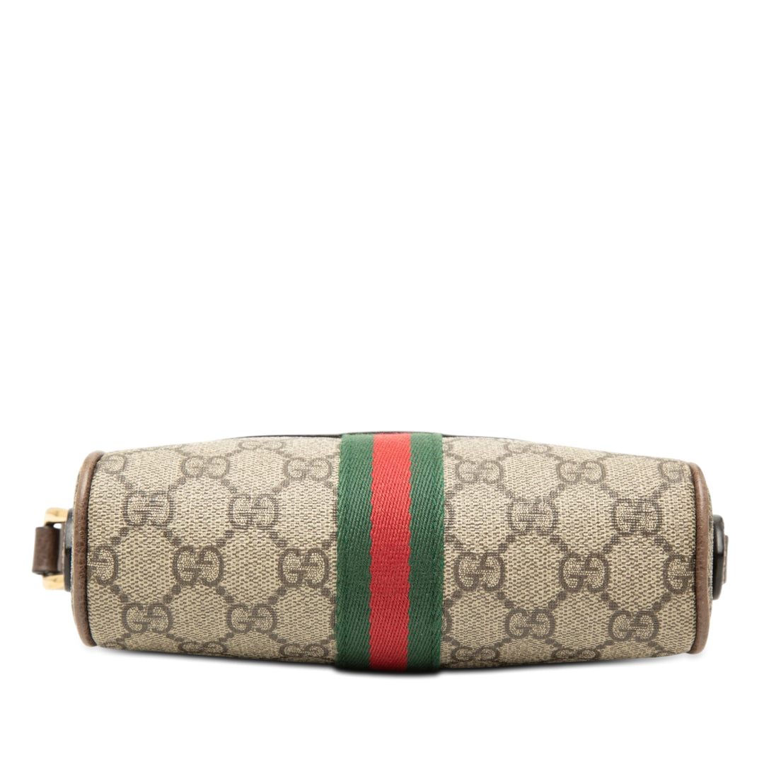 Gucci Mini GG Supreme Web Ophidia Sac porté croisé