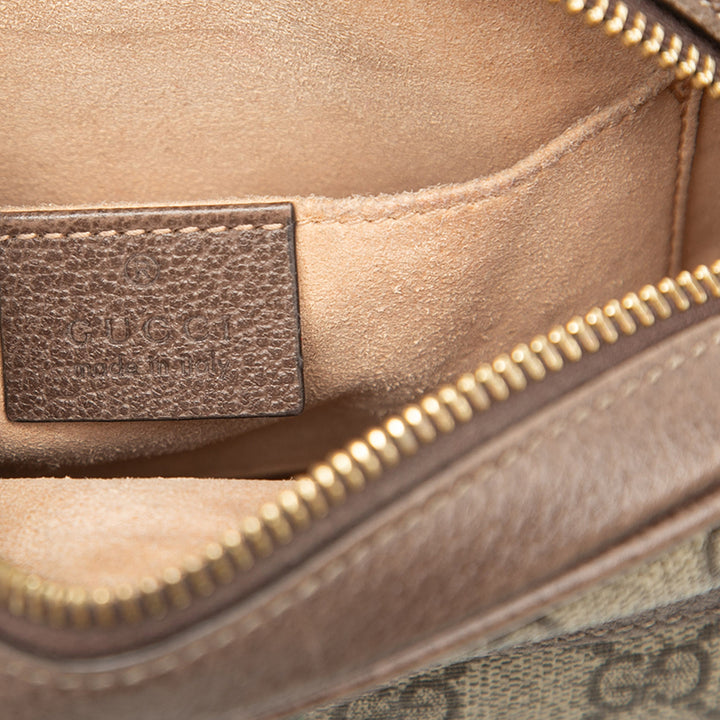 Gucci Mini GG Supreme Web Ophidia Sac porté croisé