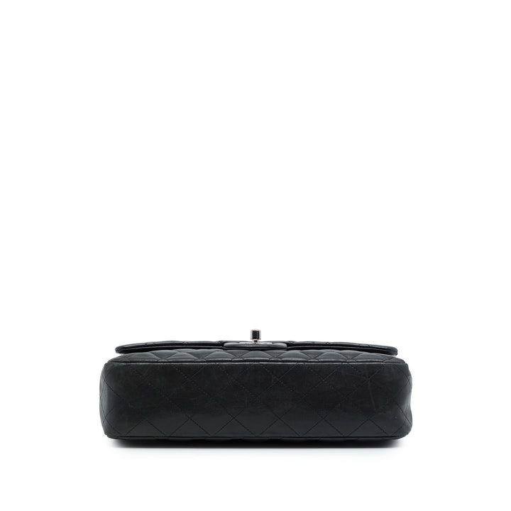 Chanel Classic Double rabat Moyen Cuir d'agneau Noir – vue 3 – GABY PARIS