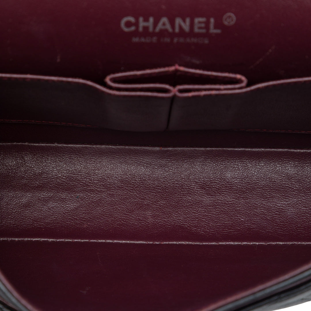 Chanel Classic Double rabat Moyen Cuir d'agneau Noir – vue 4 – GABY PARIS