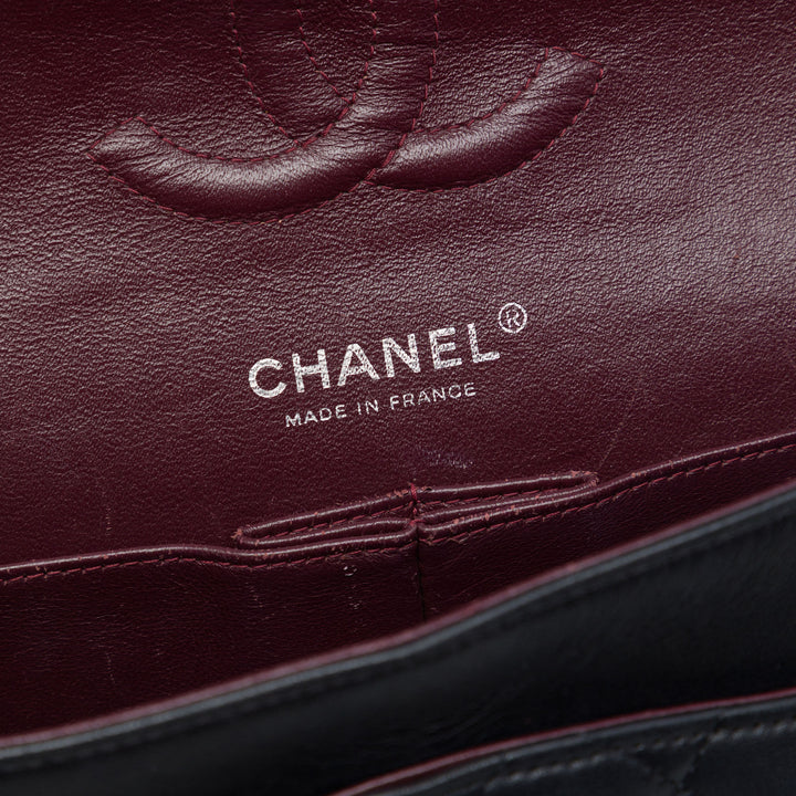 Chanel Classic Double rabat Moyen Cuir d'agneau Noir – vue 5 – GABY PARIS