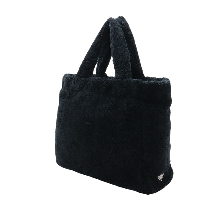 Prada Spugna Terry Cloth Logo Cabas