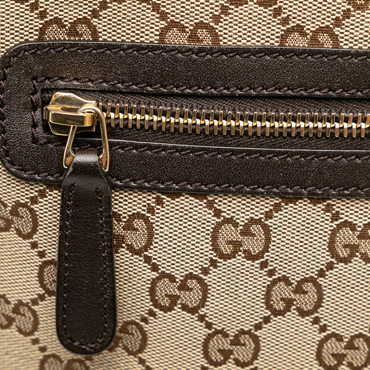 Gucci GG Canvas Crossbody Brown - GABY PARIS