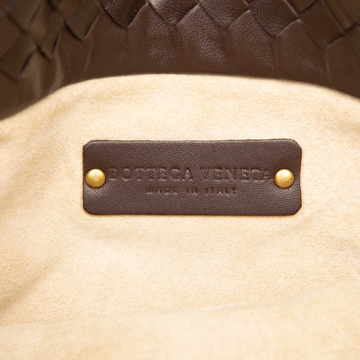 Bottega Veneta Intrecciato Cabas Petit nappa Marron – vue 5 – GABY PARIS