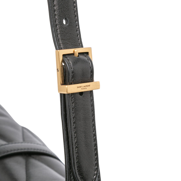 Saint Laurent Matelassé Cuir d’agneau Le 57 Diamond Sac bandoulière
