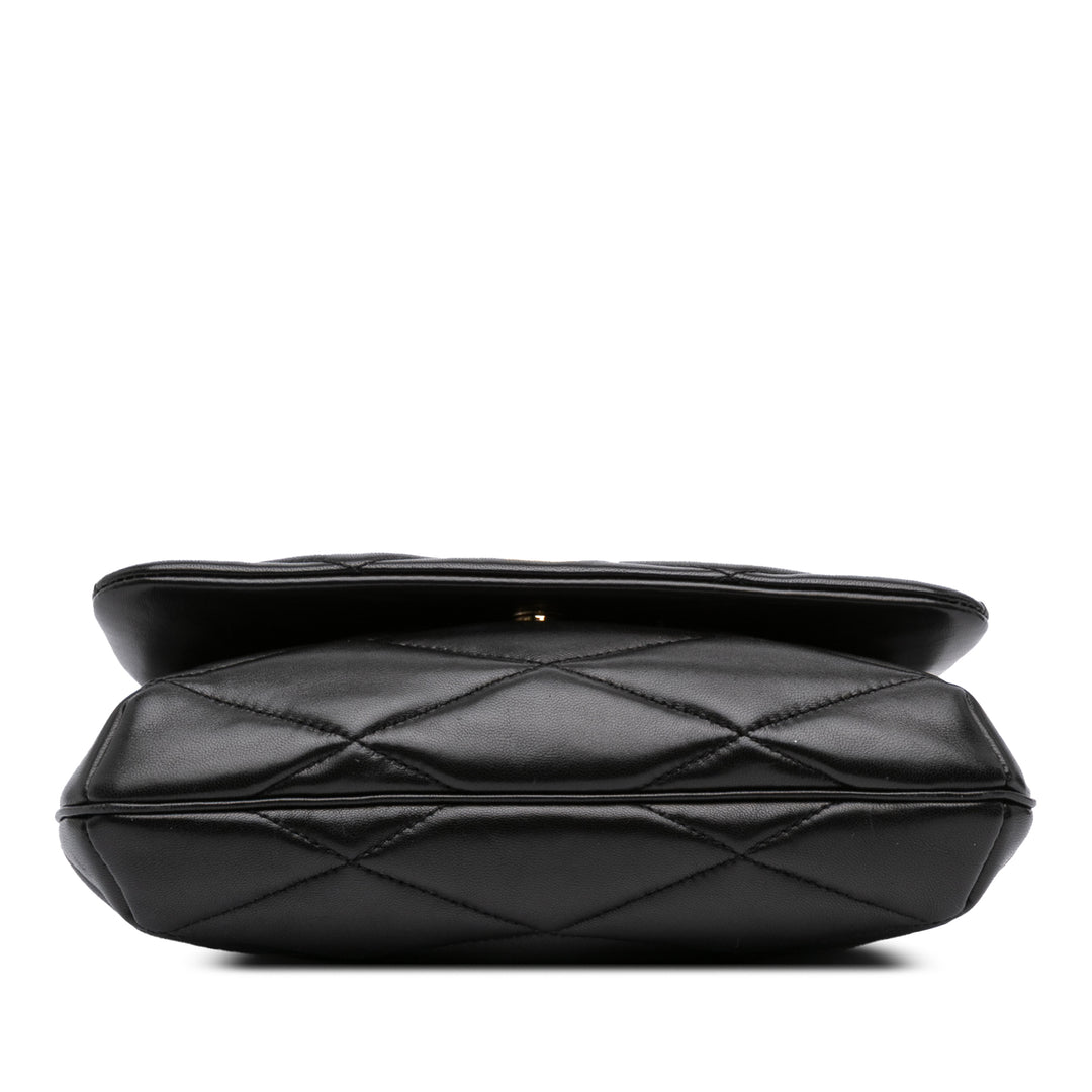 Saint Laurent Matelassé Cuir d’agneau Le 57 Diamond Sac bandoulière