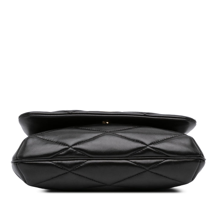 Saint Laurent Matelassé Cuir d’agneau Le 57 Diamond Sac bandoulière
