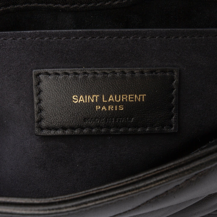 Saint Laurent Matelassé Cuir d’agneau Le 57 Diamond Sac bandoulière