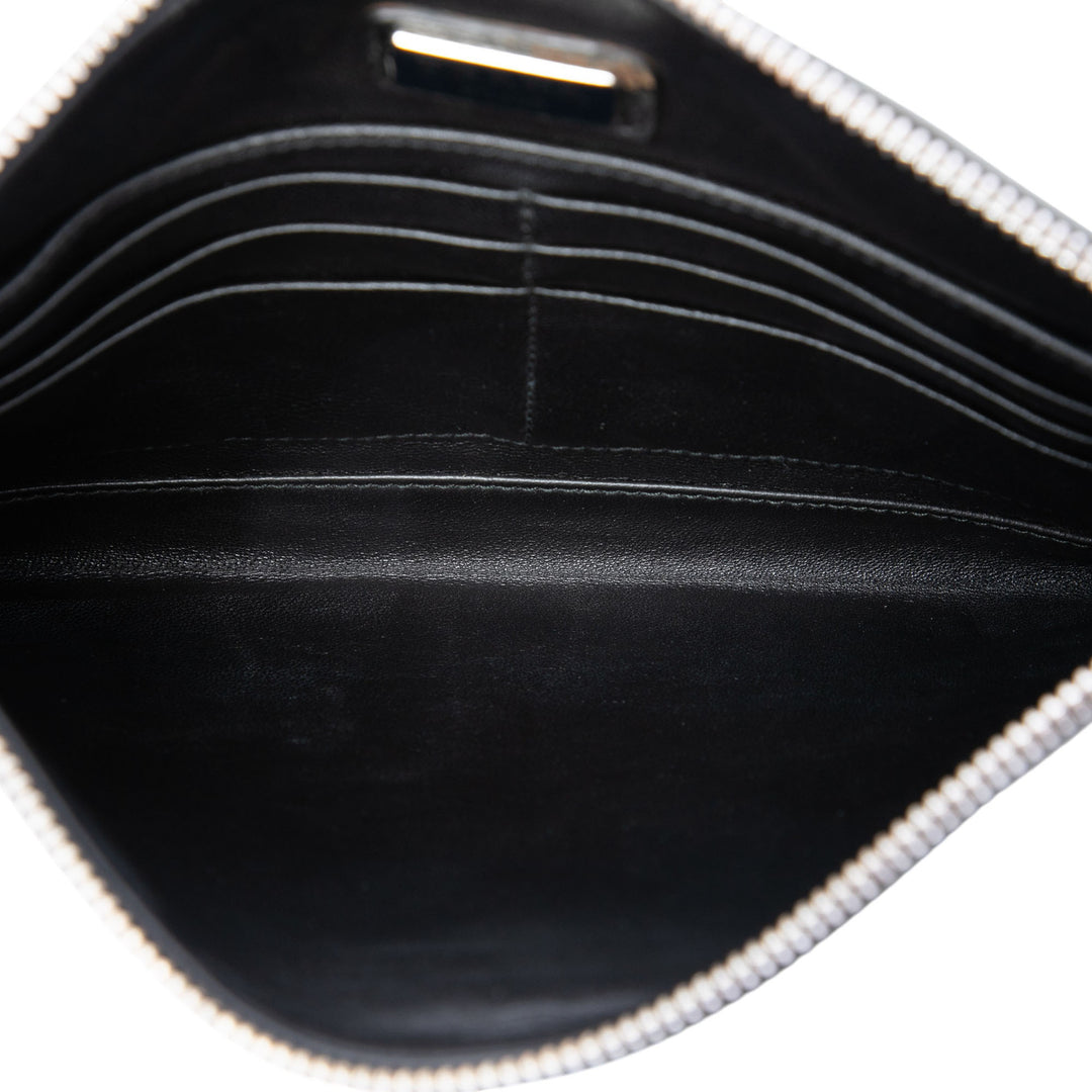 Prada Saffiano Wristlet Pochette