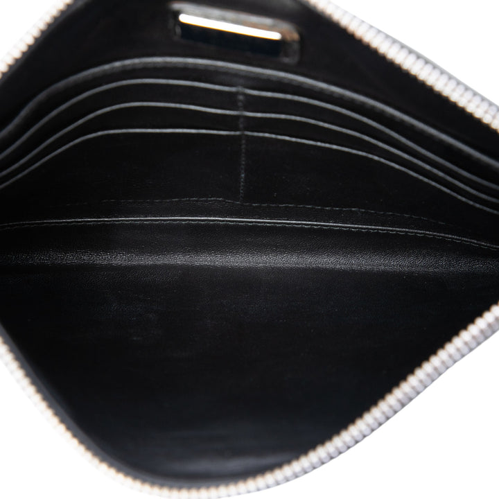 Prada Saffiano Wristlet Pochette