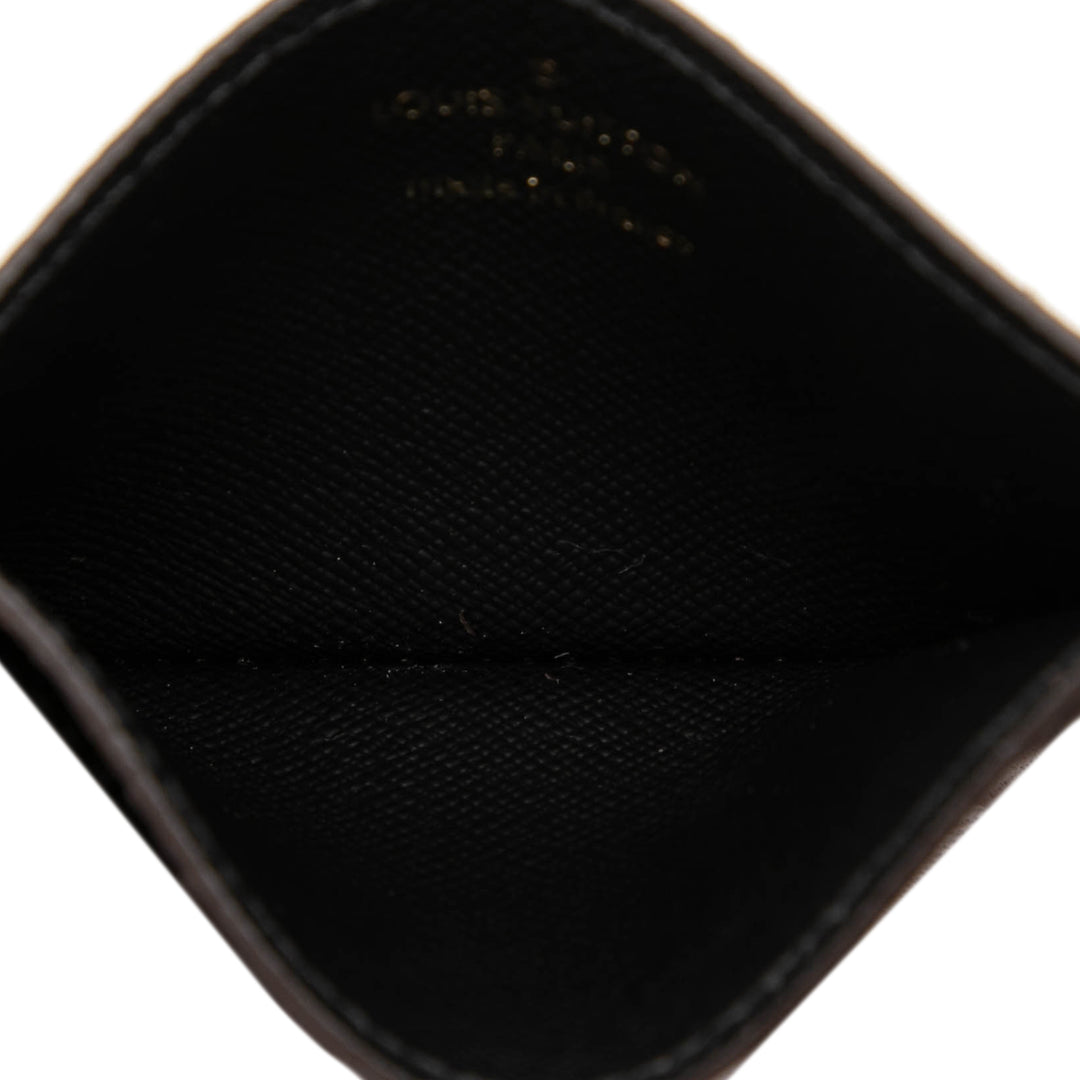Louis Vuitton Porte-cartes Monogram Reverse Marron – vue 4 – GABY PARIS