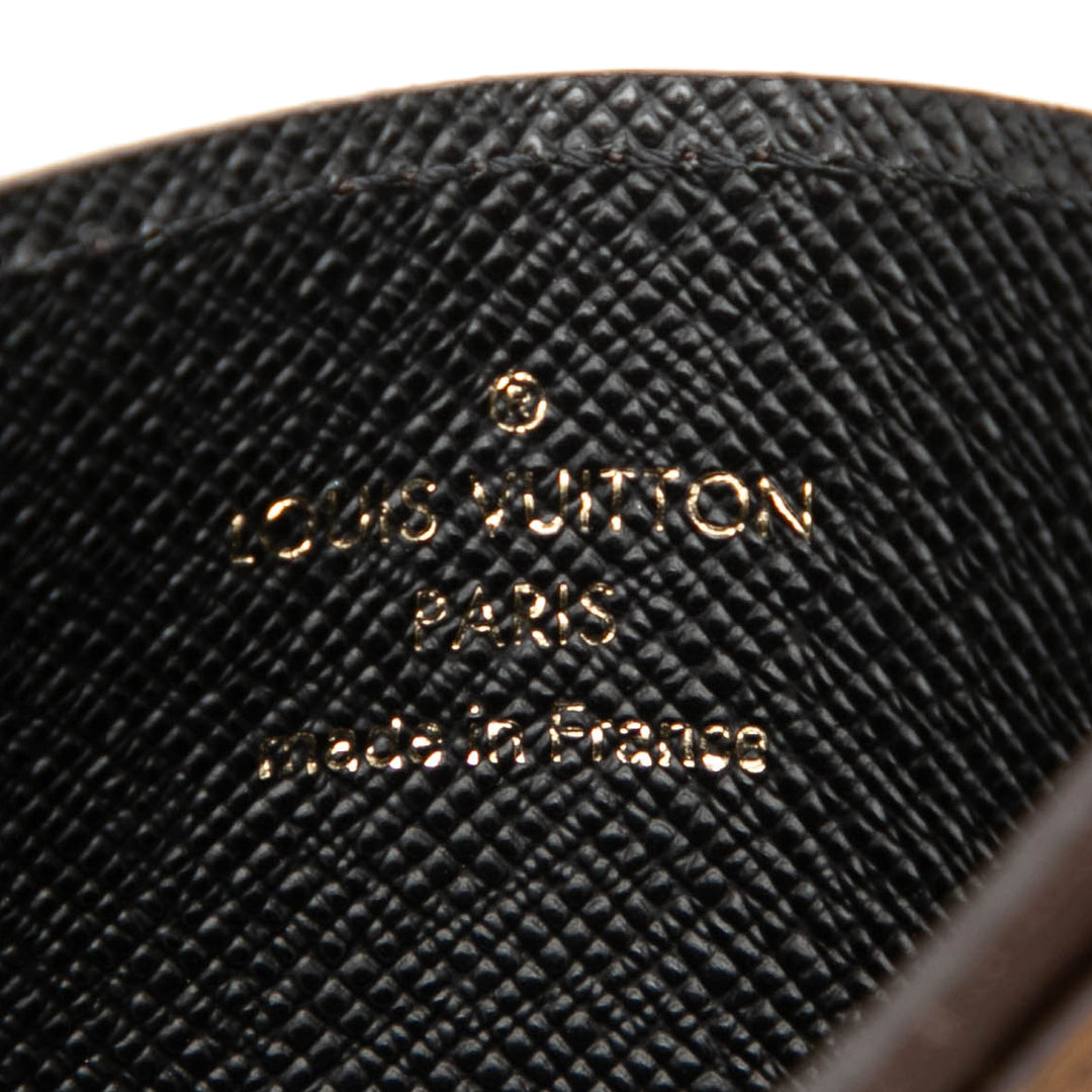 Louis Vuitton Porte-cartes Monogram Reverse Marron – vue 5 – GABY PARIS