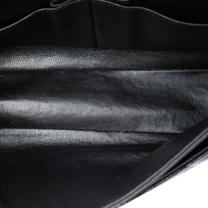 Classic Double rabat Moyen Noir