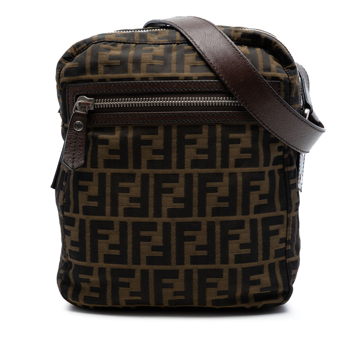 Fendi Zucca Toile Sac porté croisé