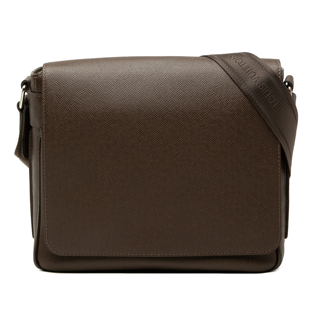 Louis Vuitton Taiga Roman PM Marron – vue principale – GABY PARIS