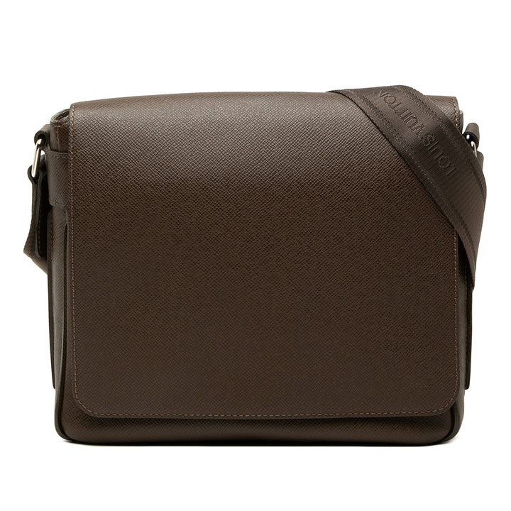 Louis Vuitton Taiga Roman PM Marron – vue principale – GABY PARIS