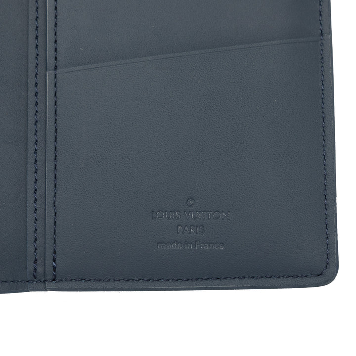 Louis Vuitton Aerogram Brazza Portefeuille Bleu – vue 6 – GABY PARIS