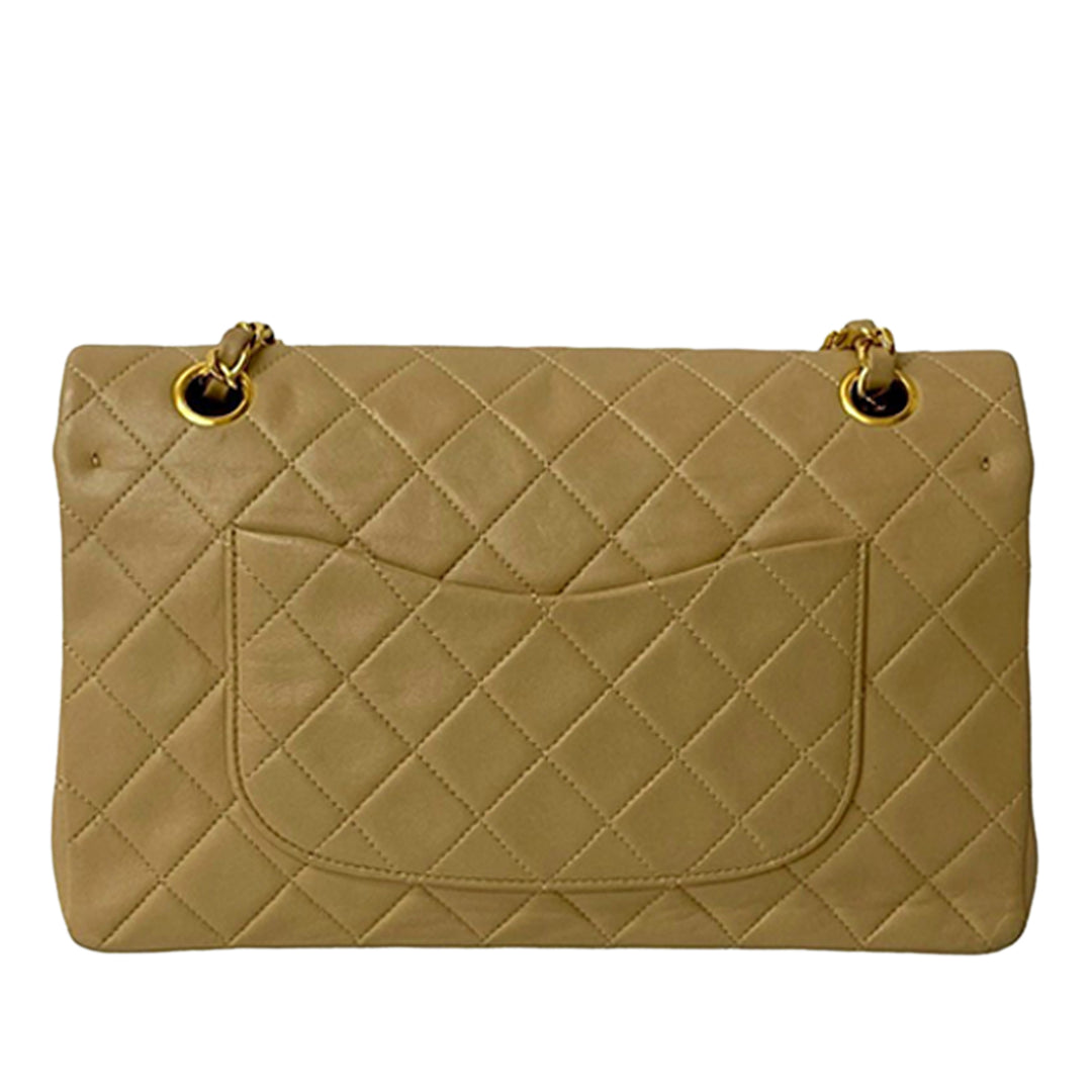 Chanel Medium Classic Cuir d’agneau Double rabat