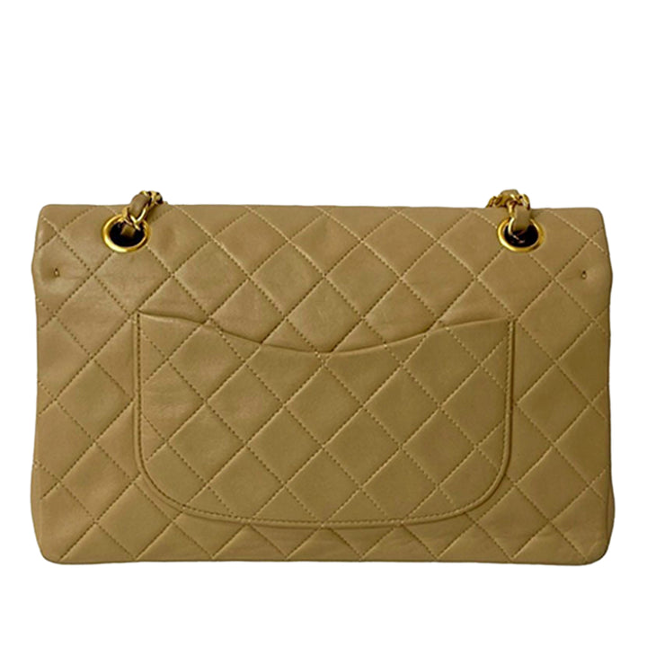 Chanel Medium Classic Cuir d’agneau Double rabat