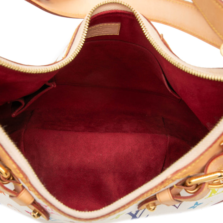 Greta Monogram Multicolore Weiß