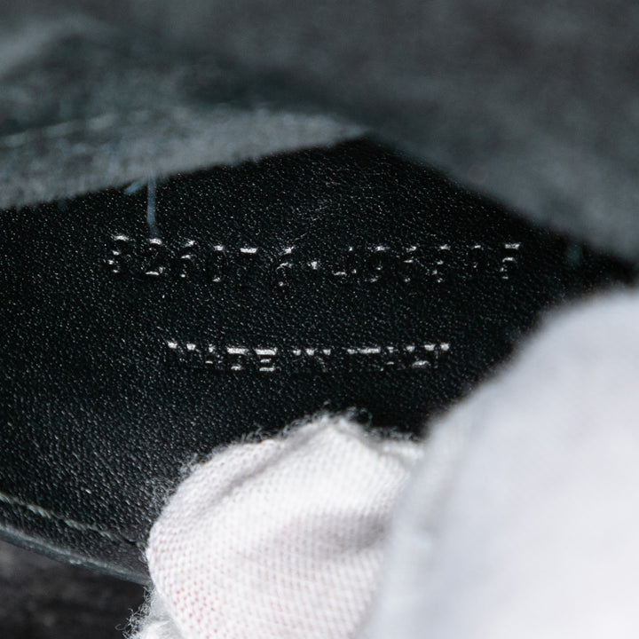 Saint Laurent Small Smooth Cuir de veau Monogram Kate Pompon Sac porté croisé
