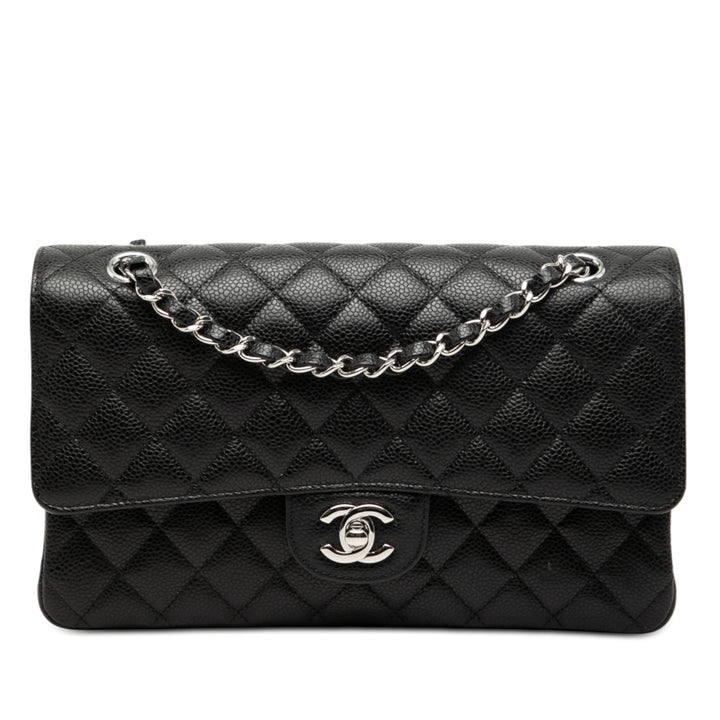 Chanel Medium Classic Caviar Double rabat