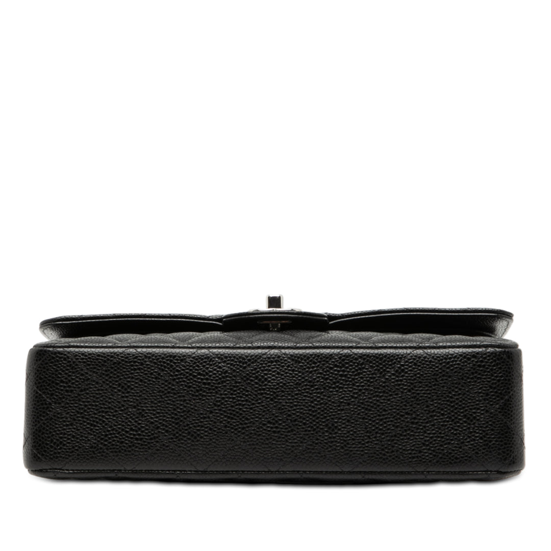 Chanel Medium Classic Caviar Double rabat
