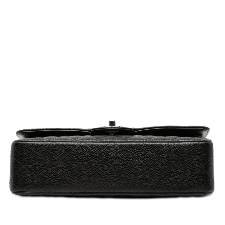 Chanel Medium Classic Caviar Double rabat