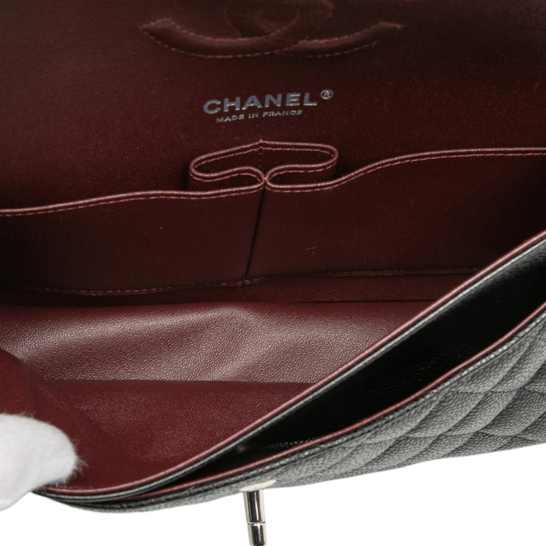 Chanel Medium Classic Caviar Double rabat