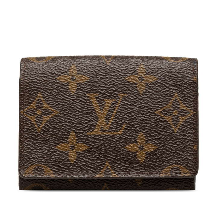 Louis Vuitton Enveloppe Business Porte-cartes Monogram Marron