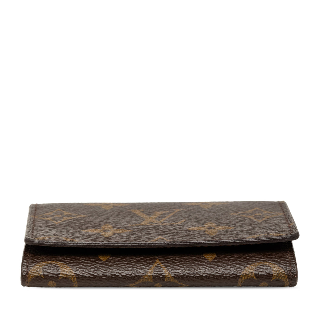 Louis Vuitton Enveloppe Business Porte-cartes Monogram Marron