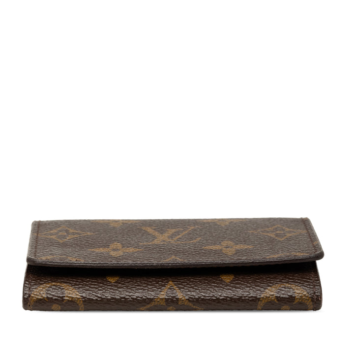 Louis Vuitton Enveloppe Business Porte-cartes Monogram Marron