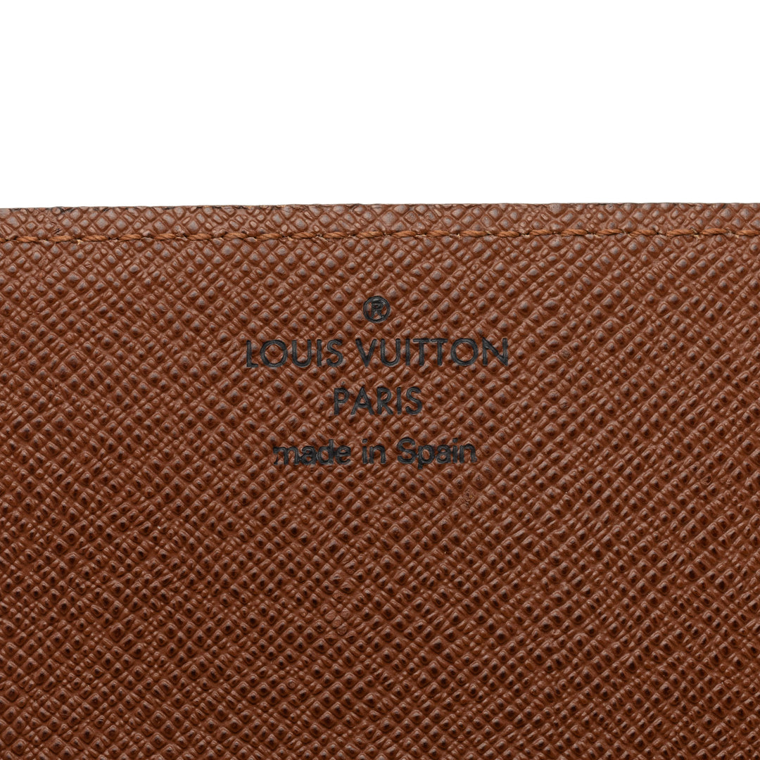 Louis Vuitton Enveloppe Business Porte-cartes Monogram Marron