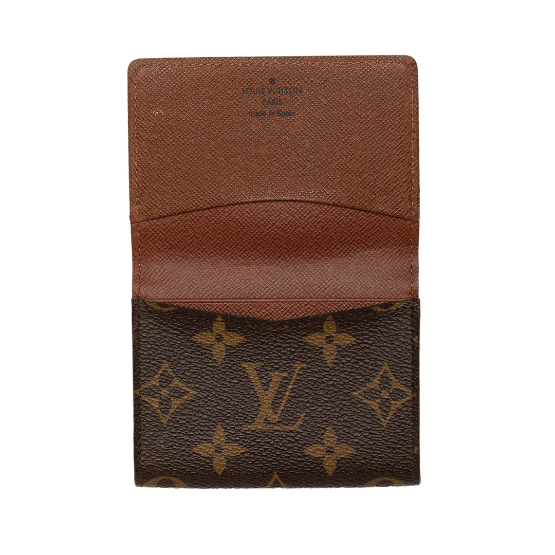 Louis Vuitton Enveloppe Business Porte-cartes Monogram Marron