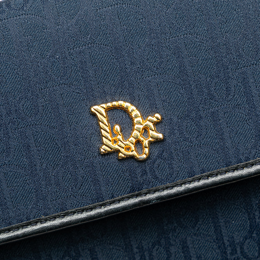 Dior Diorissimo Trotter Toile Chain Sac porté croisé Bleu – GABY PARIS Authentique